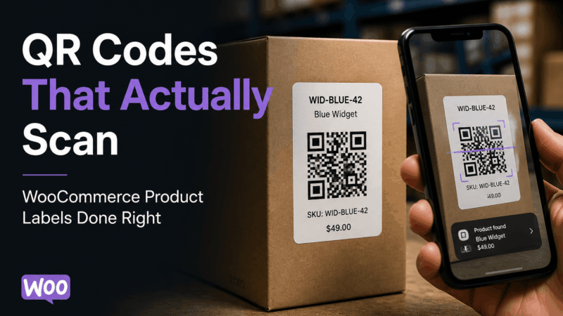 How to Generate Printable QR Codes for WooCommerce Products